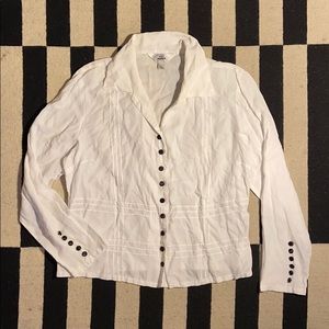 Beautiful Button Up Blouse by AKS